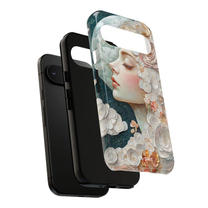 Moon Embraces Flowers - Google Pixel Case
