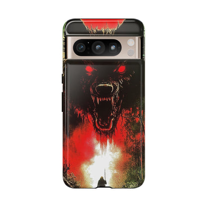 Crimson Wolf Google Pixel 8 Pro Case - Tough