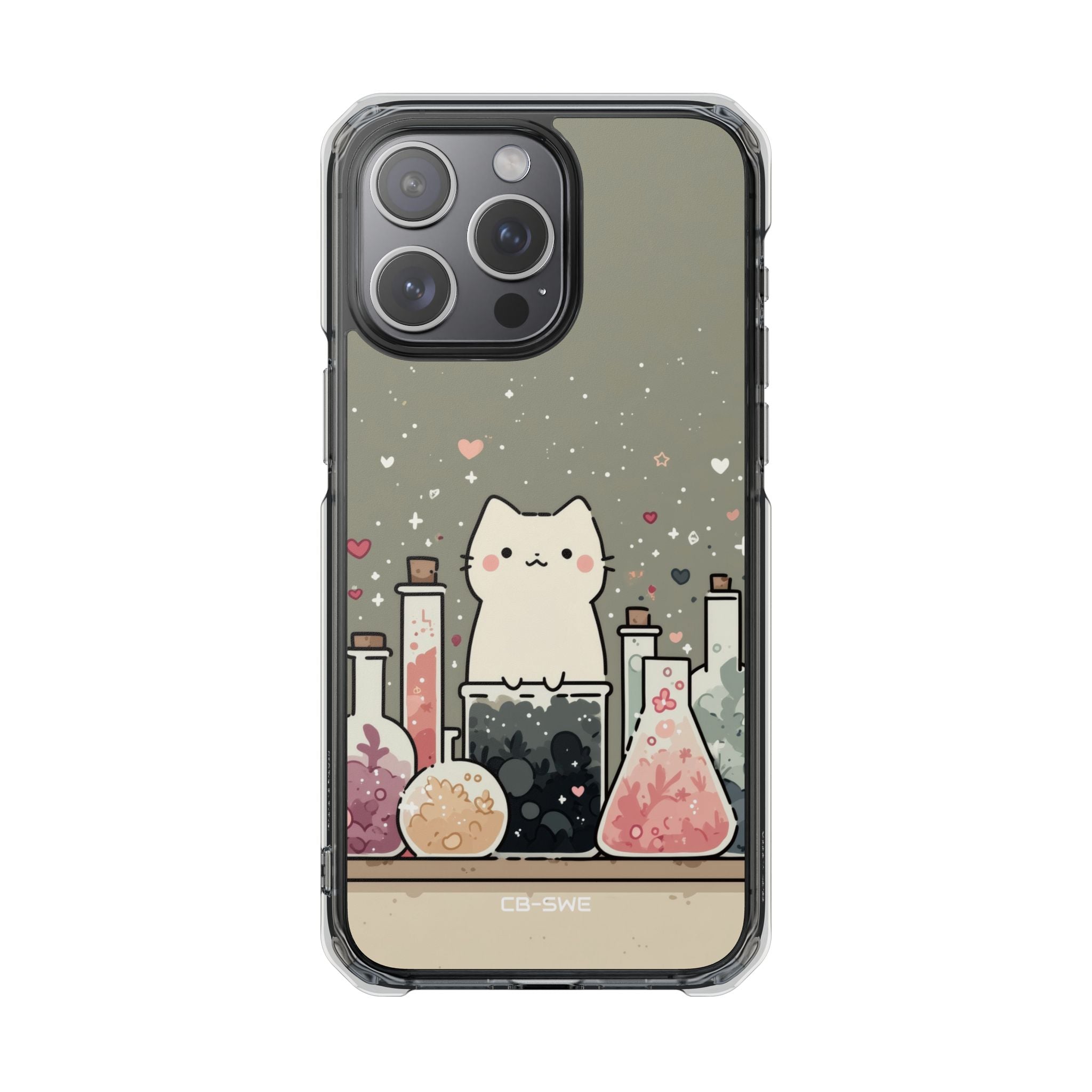 Cat Explores Potions iPhone Case - Impact