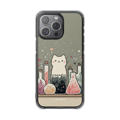 Cat Explores Potions iPhone Case - Impact