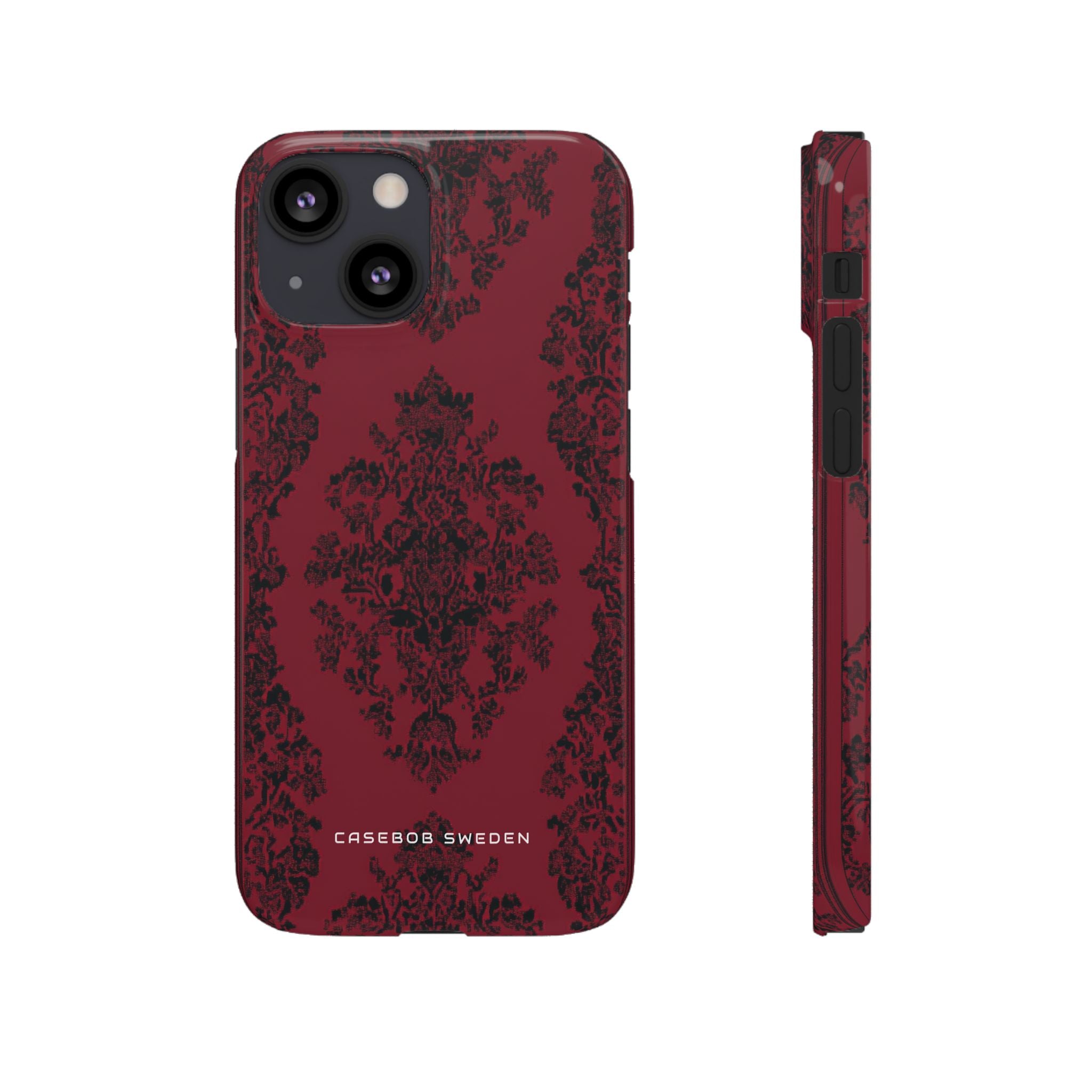 Gothic Crimson Elegance iPhone 13 - Slim Phone Case