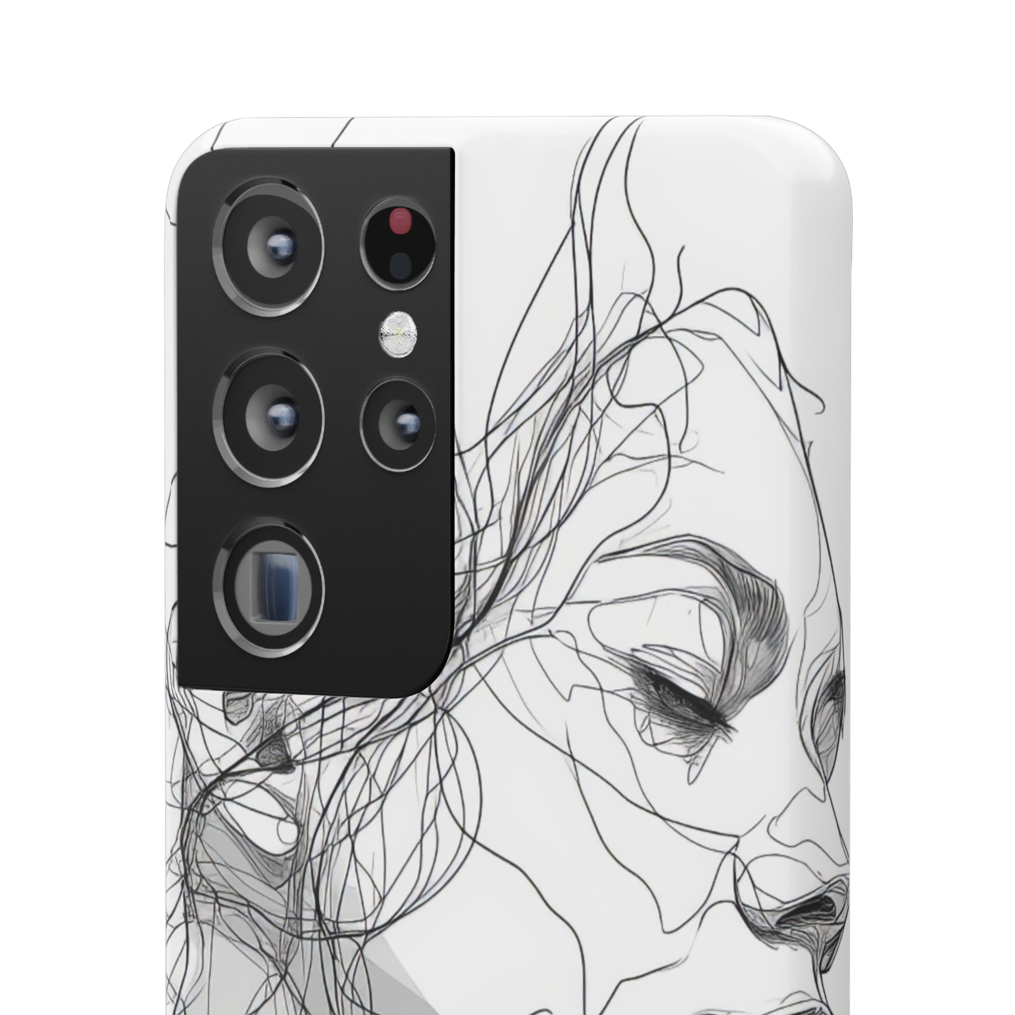 Ethereal Contours | Slim Phone Case for Samsung