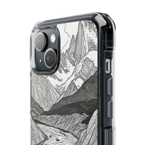 Mountain Tranquility - Phone Case for iPhone (Clear Impact - Magnetic)