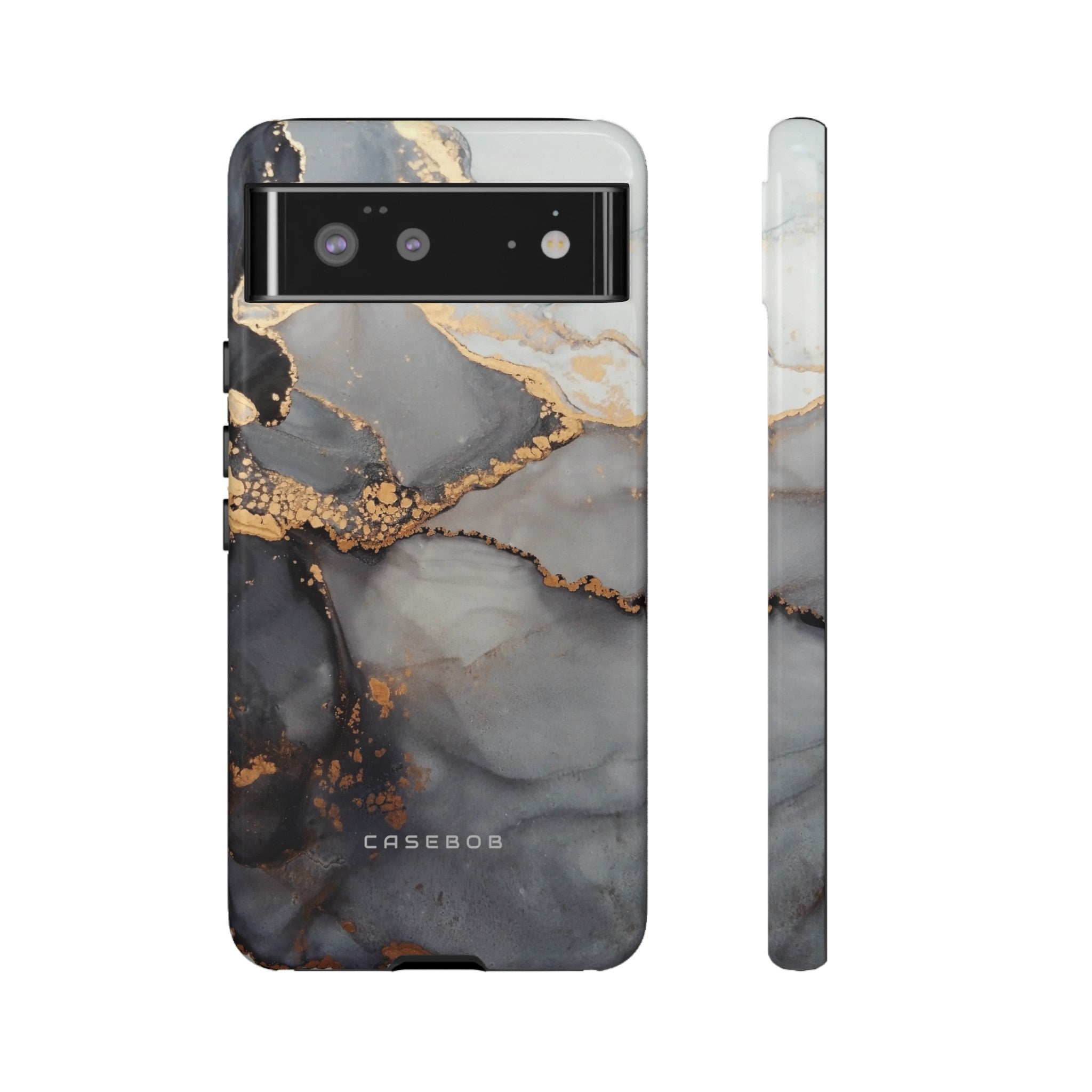 Grey Marble - Protective Phone Case