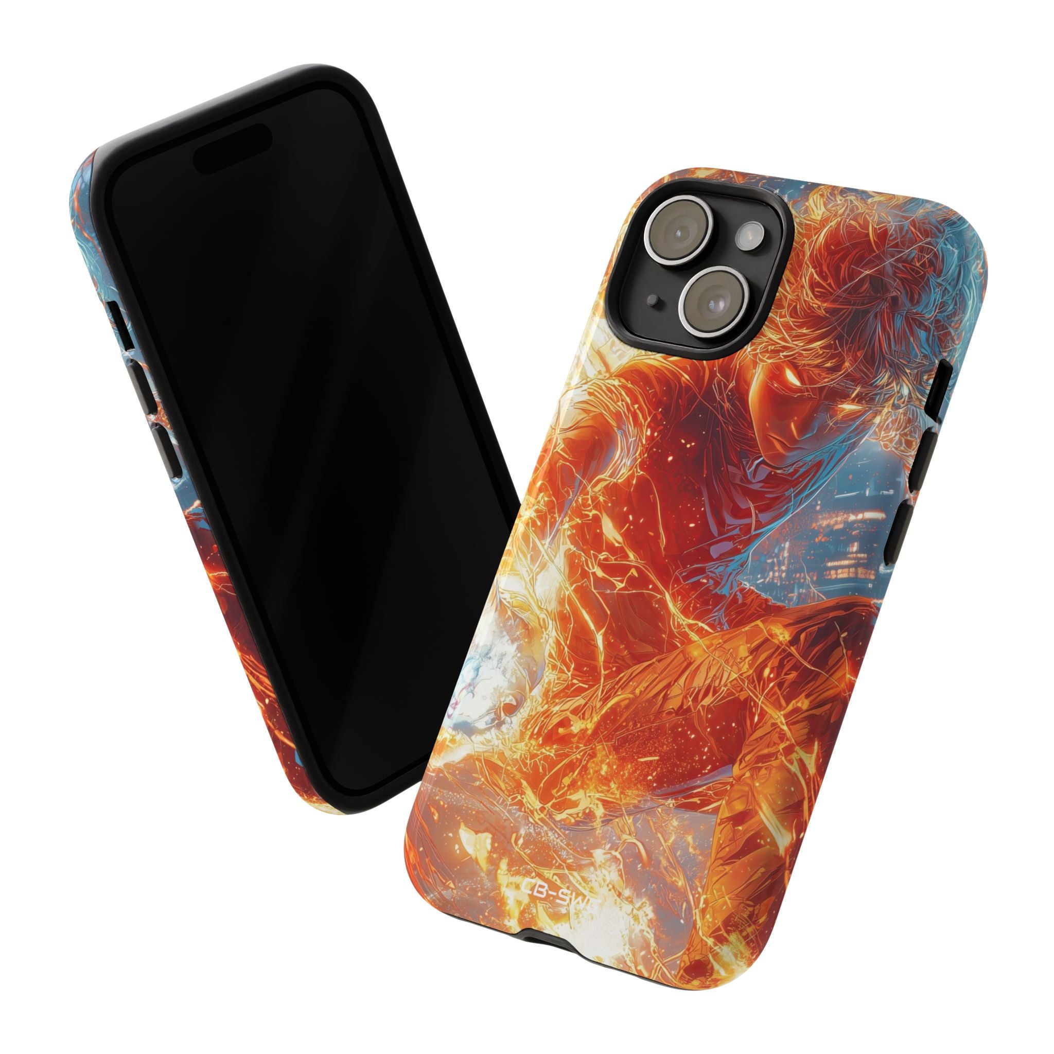 Flames Dance Wildly - iPhone Case