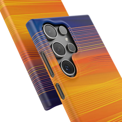 Gradient Sunset Flow Samsung S24 - Slim Phone Case