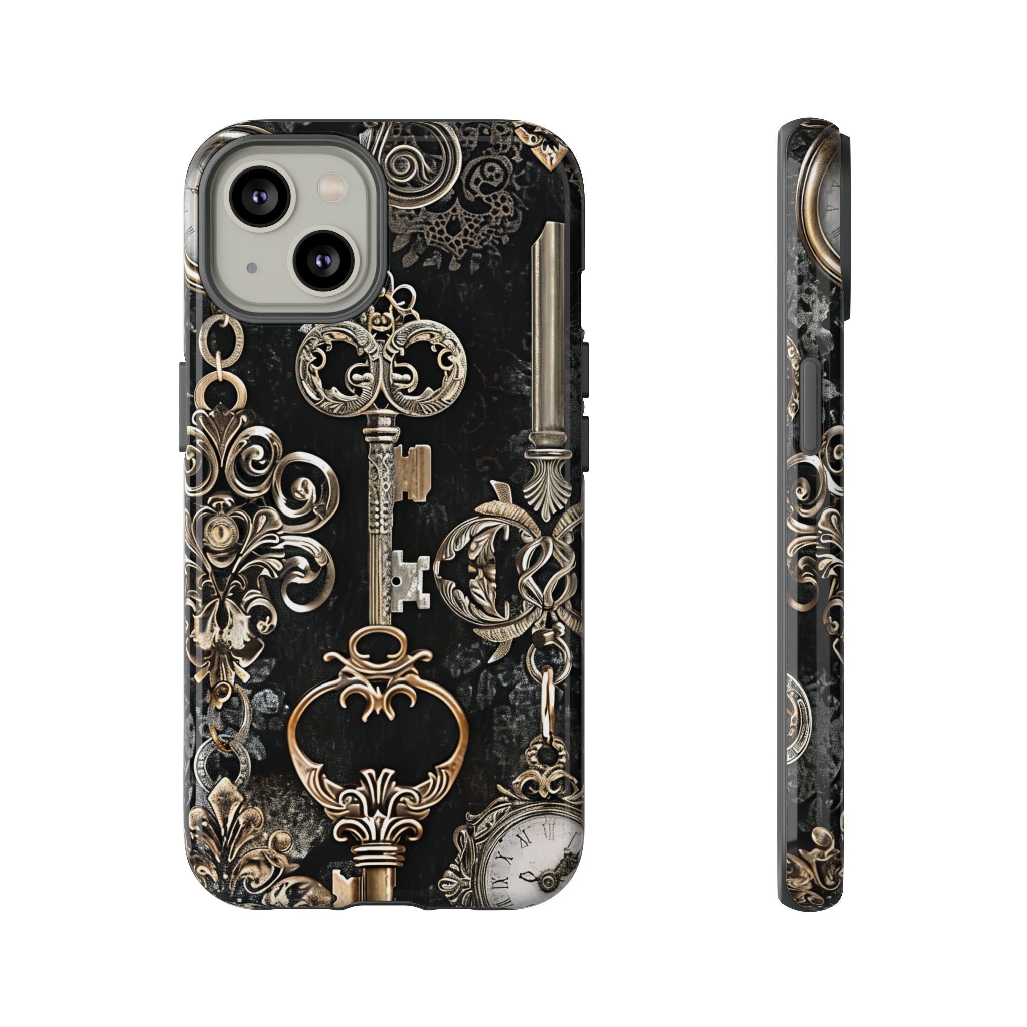 Vintage Love Lockets - Protective Phone Case