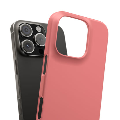 Light Coral iPhone 16 - Slim Phone Case