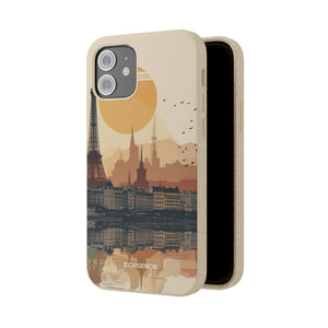 Parisian Sunset Serenity | Biodegradable Phone Case