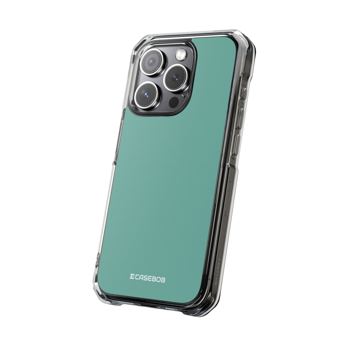 Green Sheen | Phone Case for iPhone (Clear Impact Case - Magnetic)