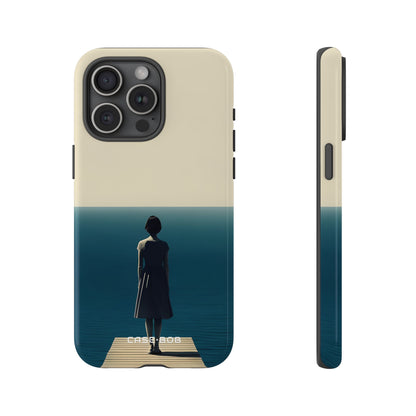 Pier Reflection iPhone 15 Pro Max Case - Tough