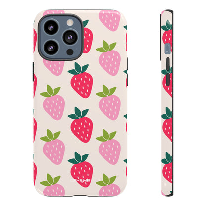 Vibrant Strawberry Rhythm - iPhone Case