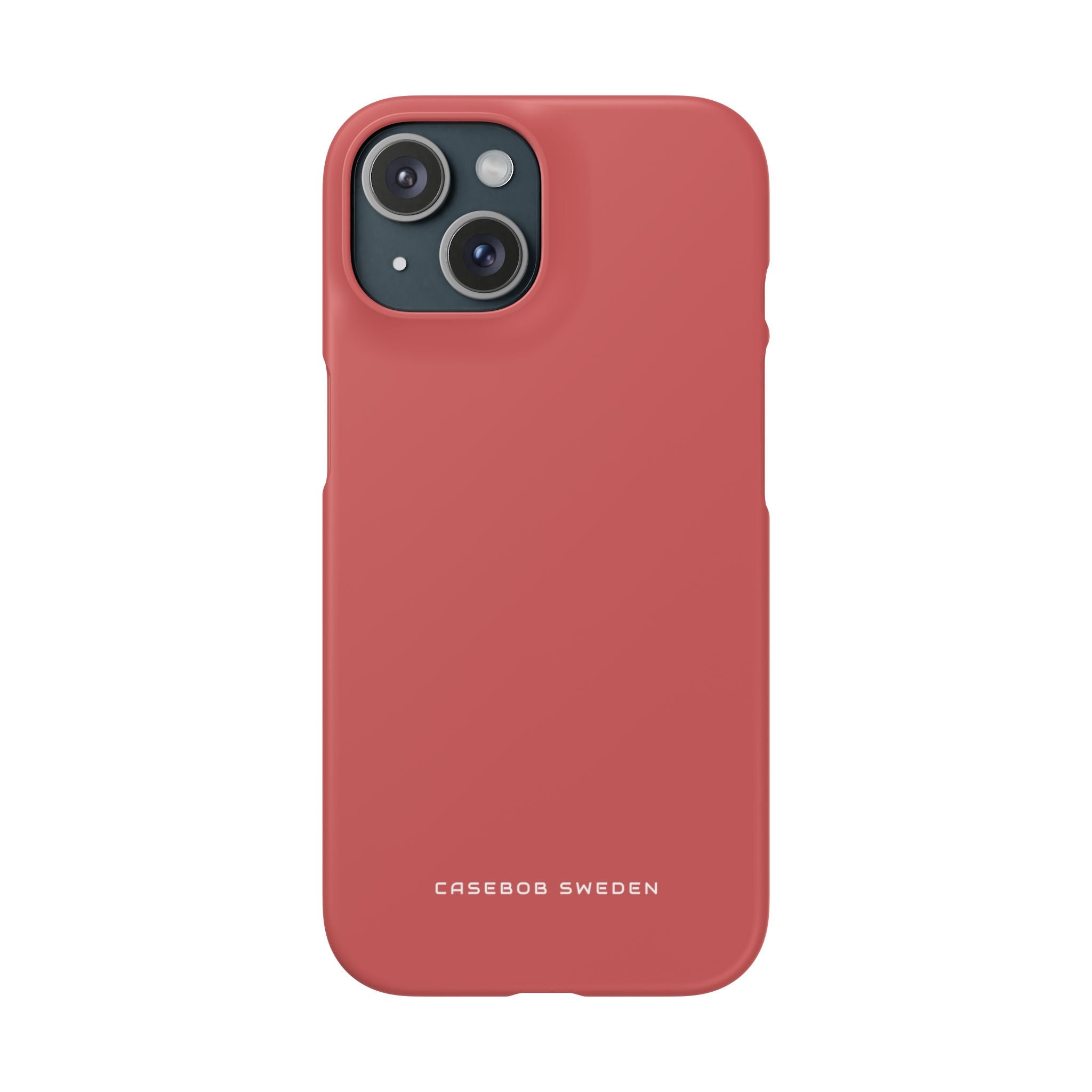 Indian Red iPhone 15 - Slim Phone Case