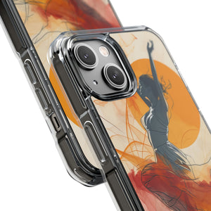 Sunlit Grace - Phone Case for iPhone (Clear Impact - Magnetic)