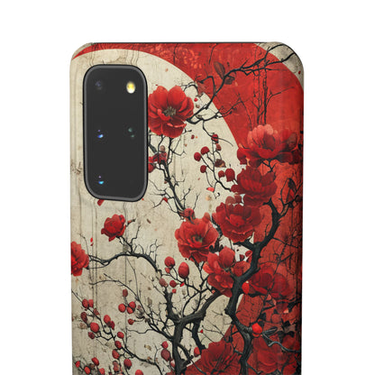 Zen Blossoms in Moonlight Samsung S20 - Slim Phone Case