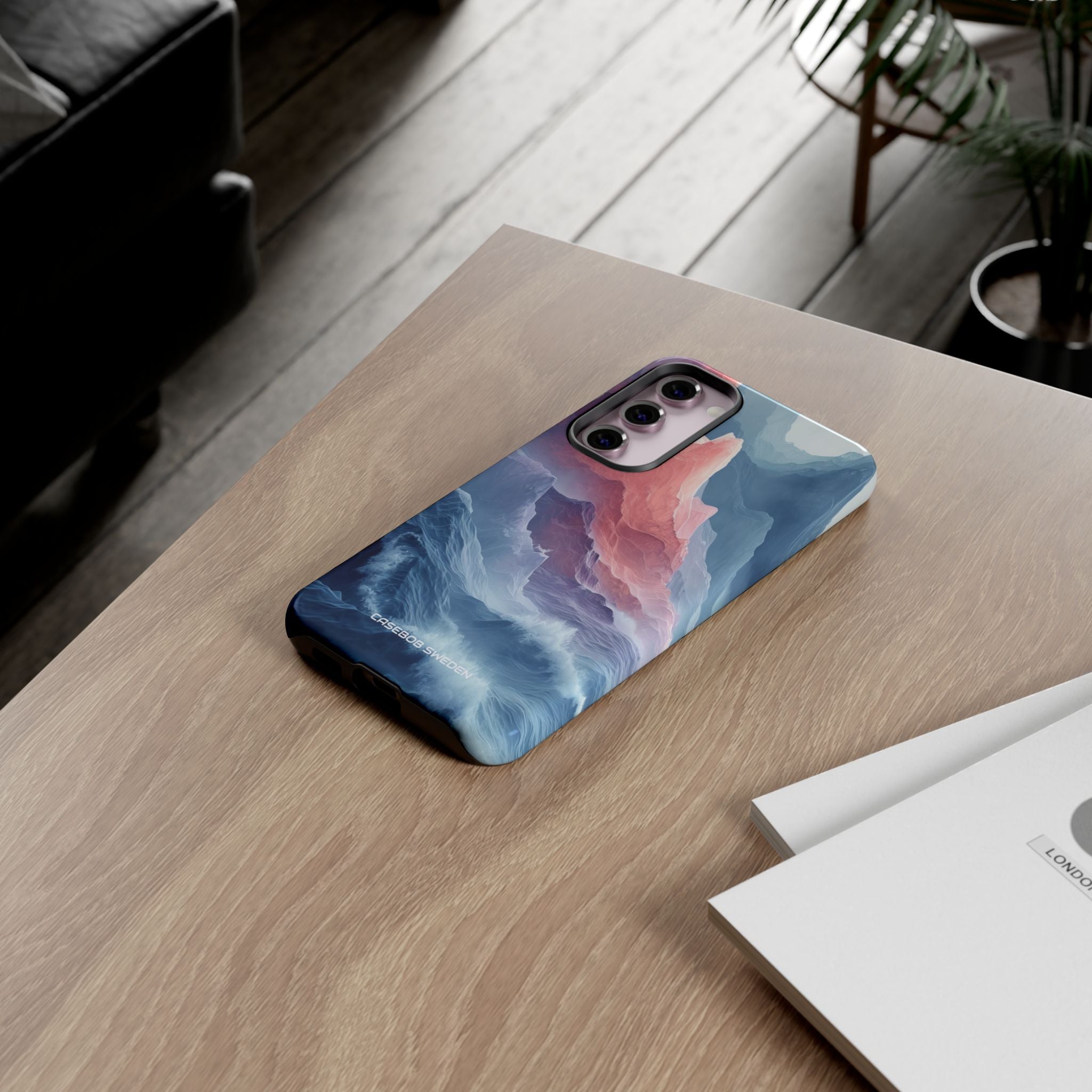 Mountain Wave Serenity - Tough Samsung S23 Phone Case