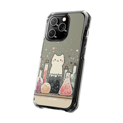 Cat Explores Potions iPhone Case - Impact
