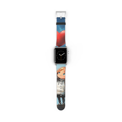 Heart Balloon Glow - Watch Band