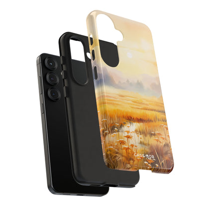 Glowing Sunrise Samsung S25 Case - Tough