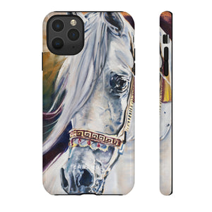 White Arabian - Protective Phone Case