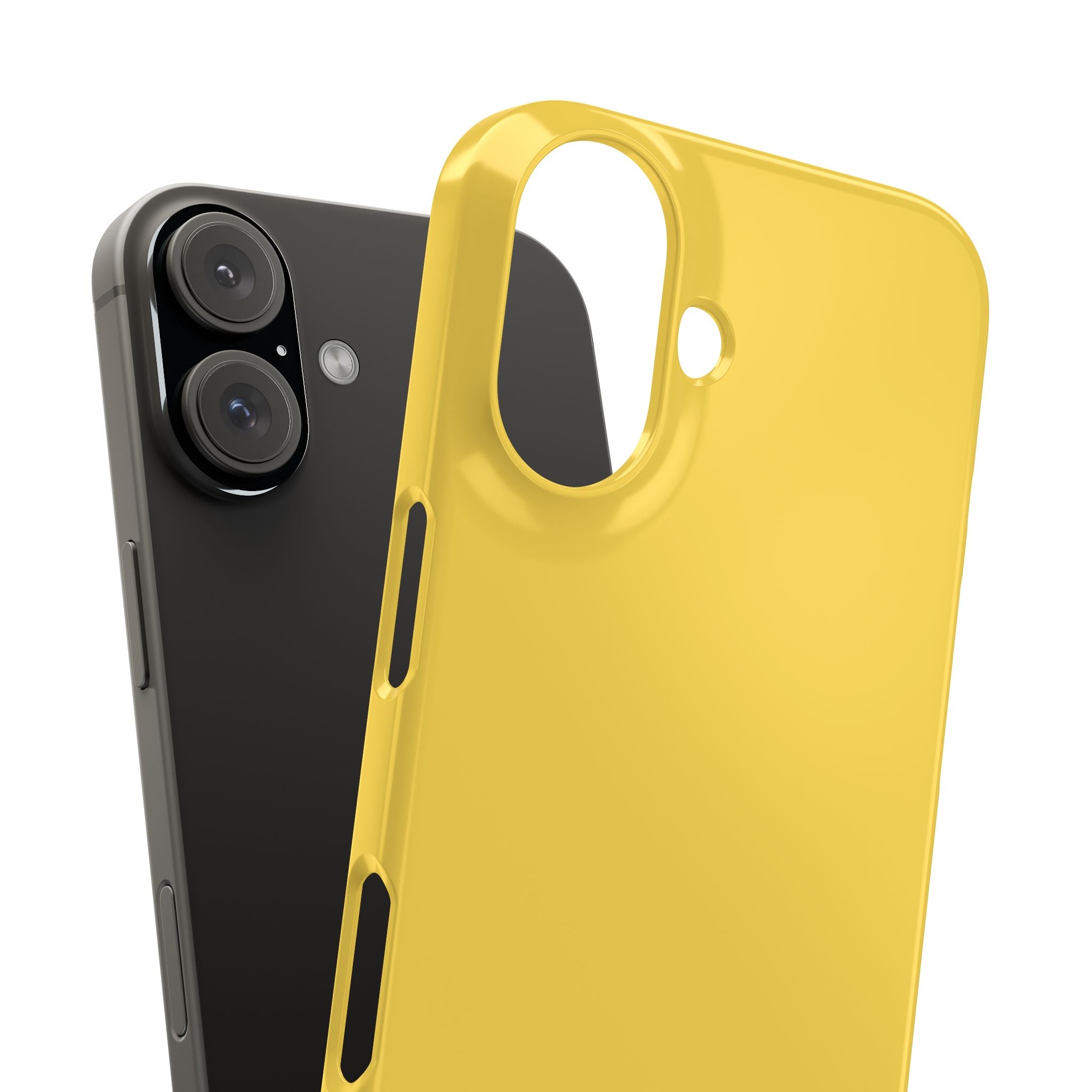 Mustard Yellow - Slim iPhone 16 Phone Case