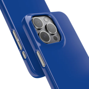 Cobalt Blue iPhone Case |Slim|