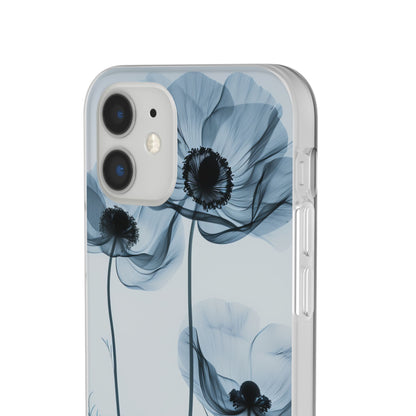 Tranquil Poppy Bloom | Flexible Phone Case for iPhone