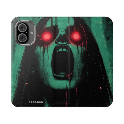 Screaming Glow - iPhone 16  Case - Wallet
