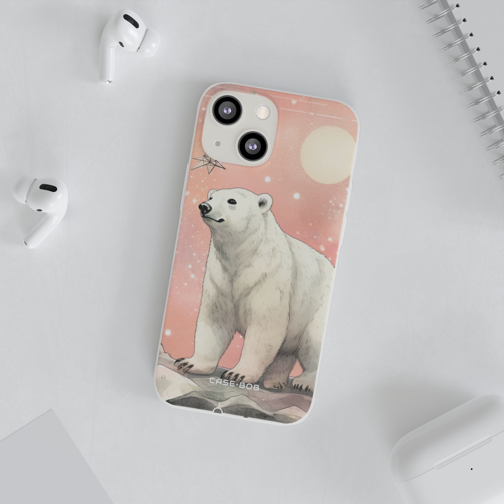 Polar Bear Dream iPhone 13 mini Case - Soft