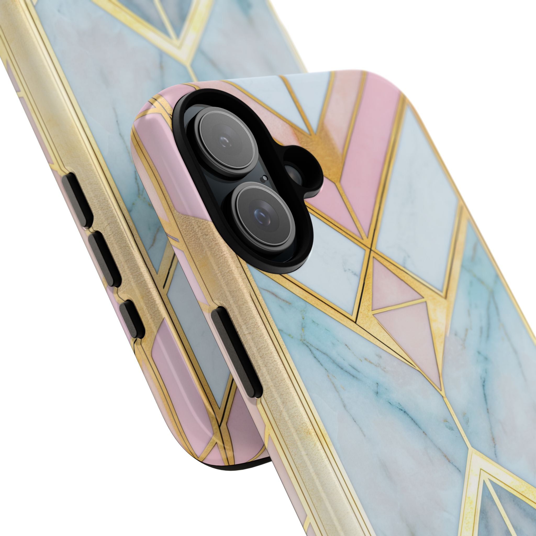 Gold Pink Art Deco - Tough iPhone 16 Phone Case