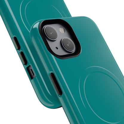 Dark Cyan iPhone 14 | Tough+ Phone Case