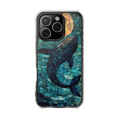 Whale Dives Upward iPhone Case - Impact