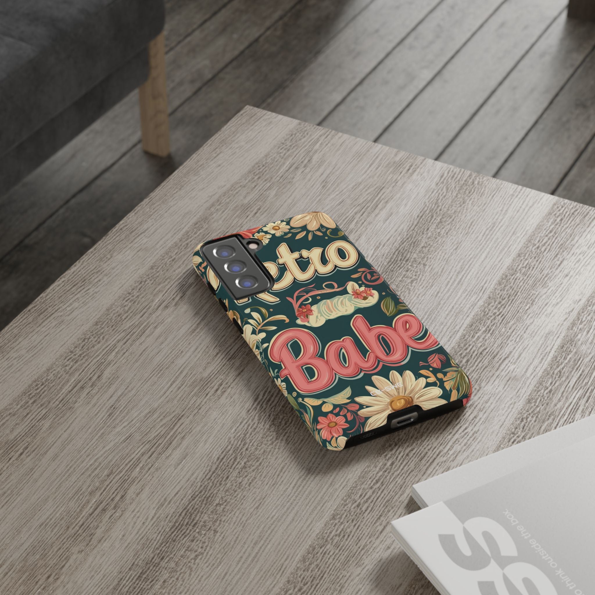 Floral Curves Embrace - Samsung Case