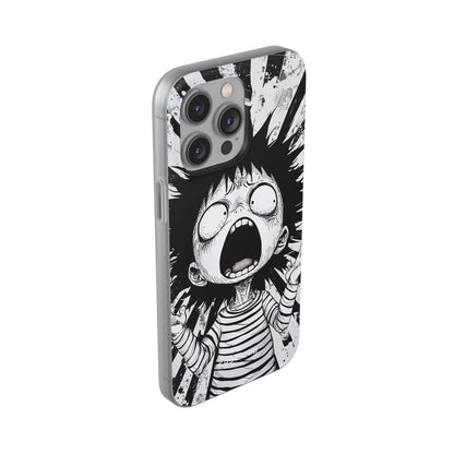 Screaming Stripes iPhone 14 Pro Max Case - Soft