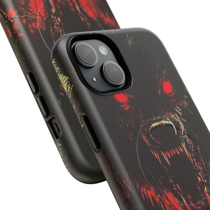 Bloodmoon Wolf's Lament iPhone 15 | Tough+ Phone Case