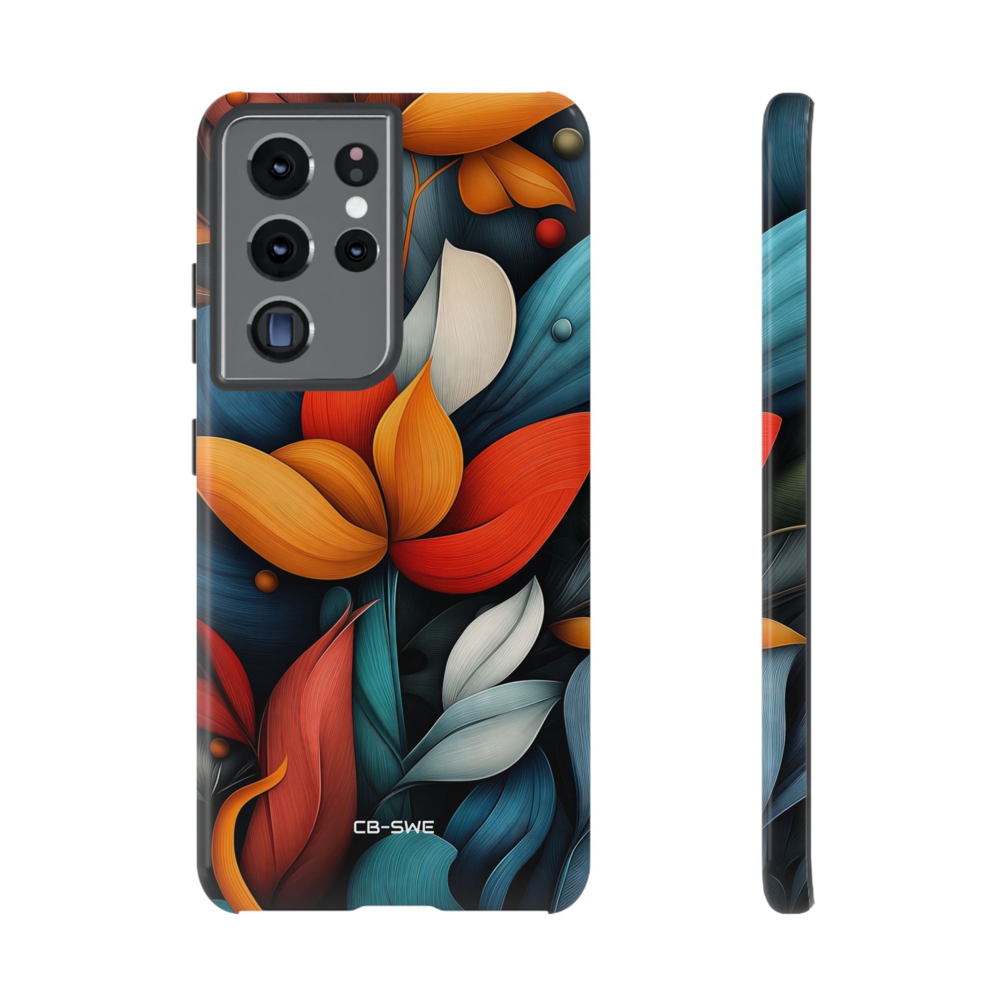Vibrant Floral Harmony - Samsung Case
