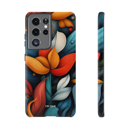 Vibrant Floral Harmony - Samsung Case