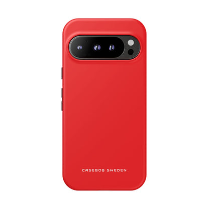 Vibrant Red Essence Google Pixel 9 - Tough Phone Case