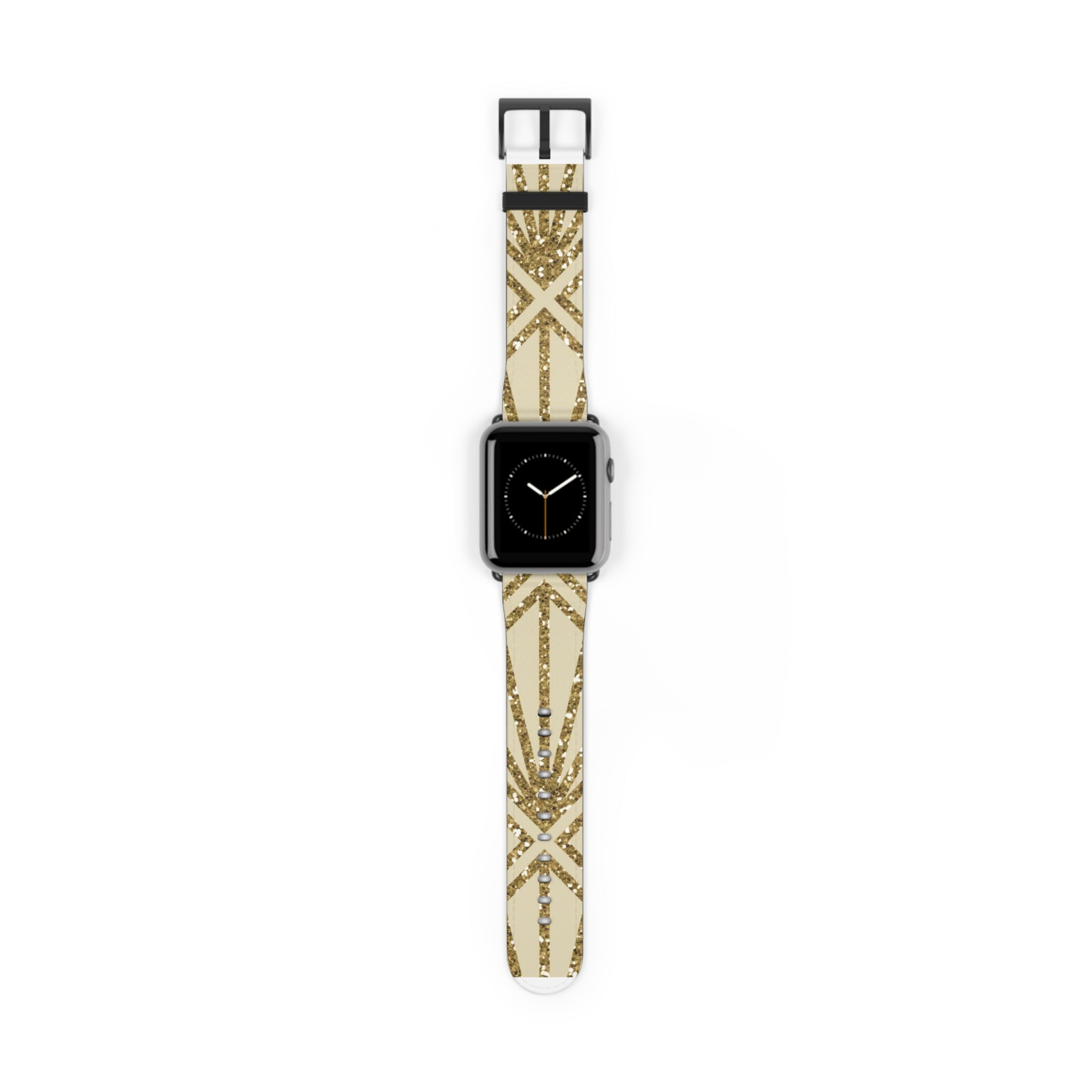 Golden Fan Sparkle - Watch Band
