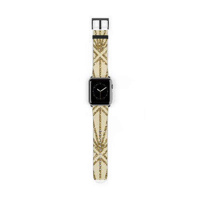 Golden Fan Sparkle - Watch Band