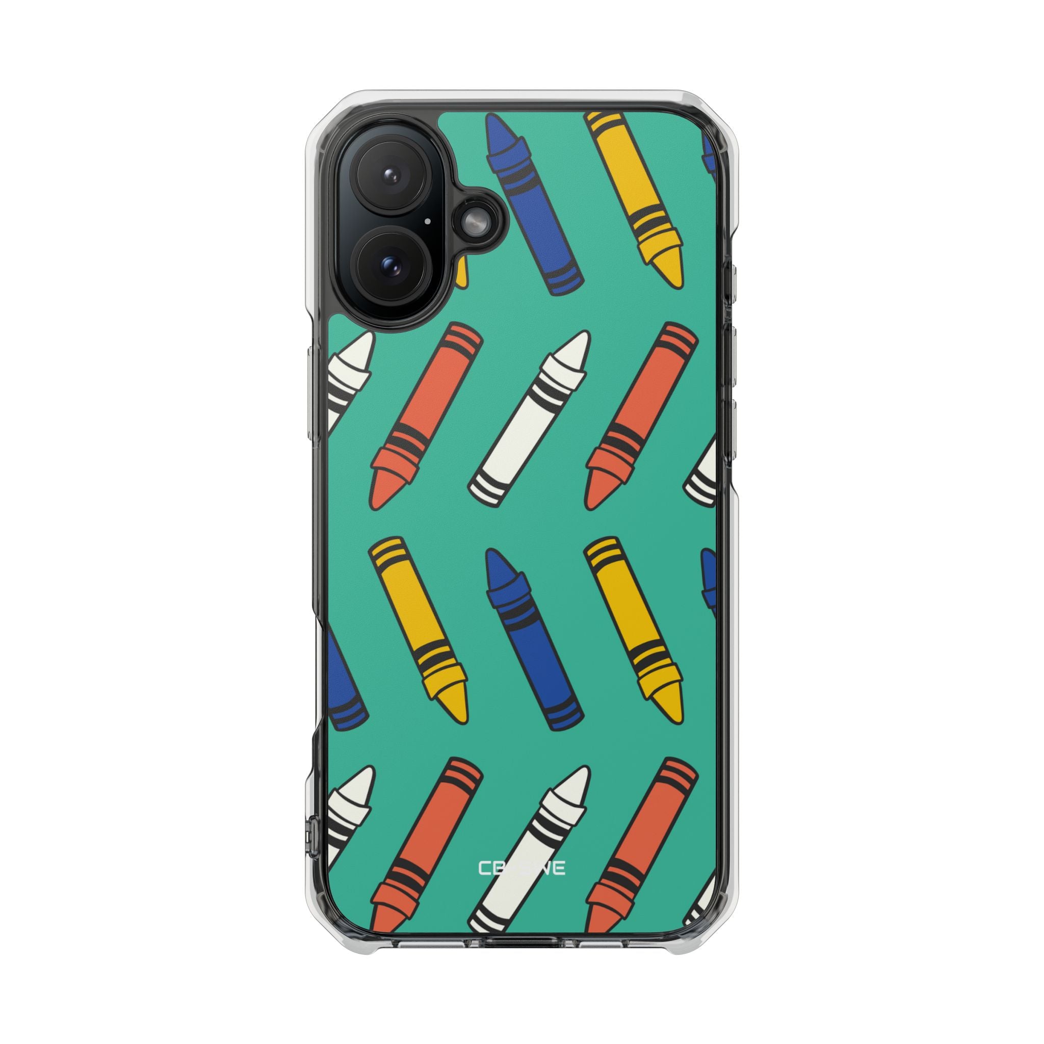 Crayons Dance Playfully iPhone Case - Impact