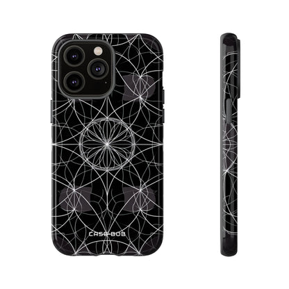 Radiant Petal Orbit iPhone 14 Pro Max Case - Tough