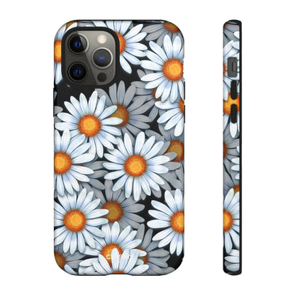 Daisies In Contrast - iPhone Case