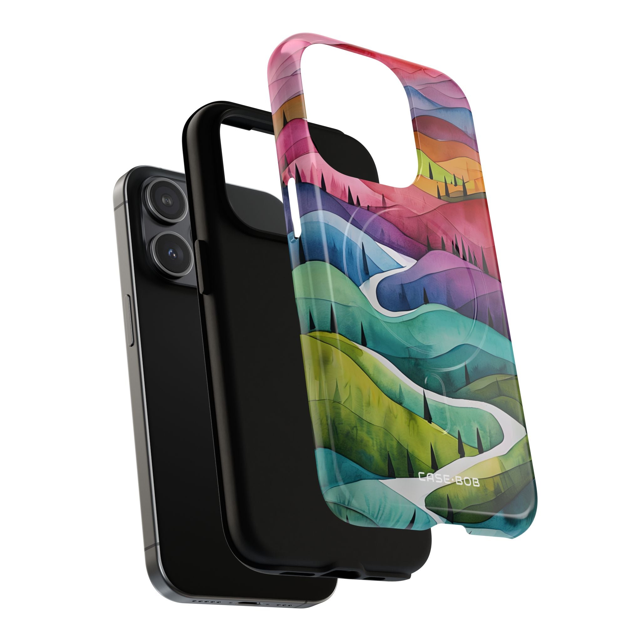 Winding Verdure iPhone 15 Pro Case - Tough+