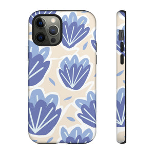 Light Blue Happy Flower - Protective Phone Case