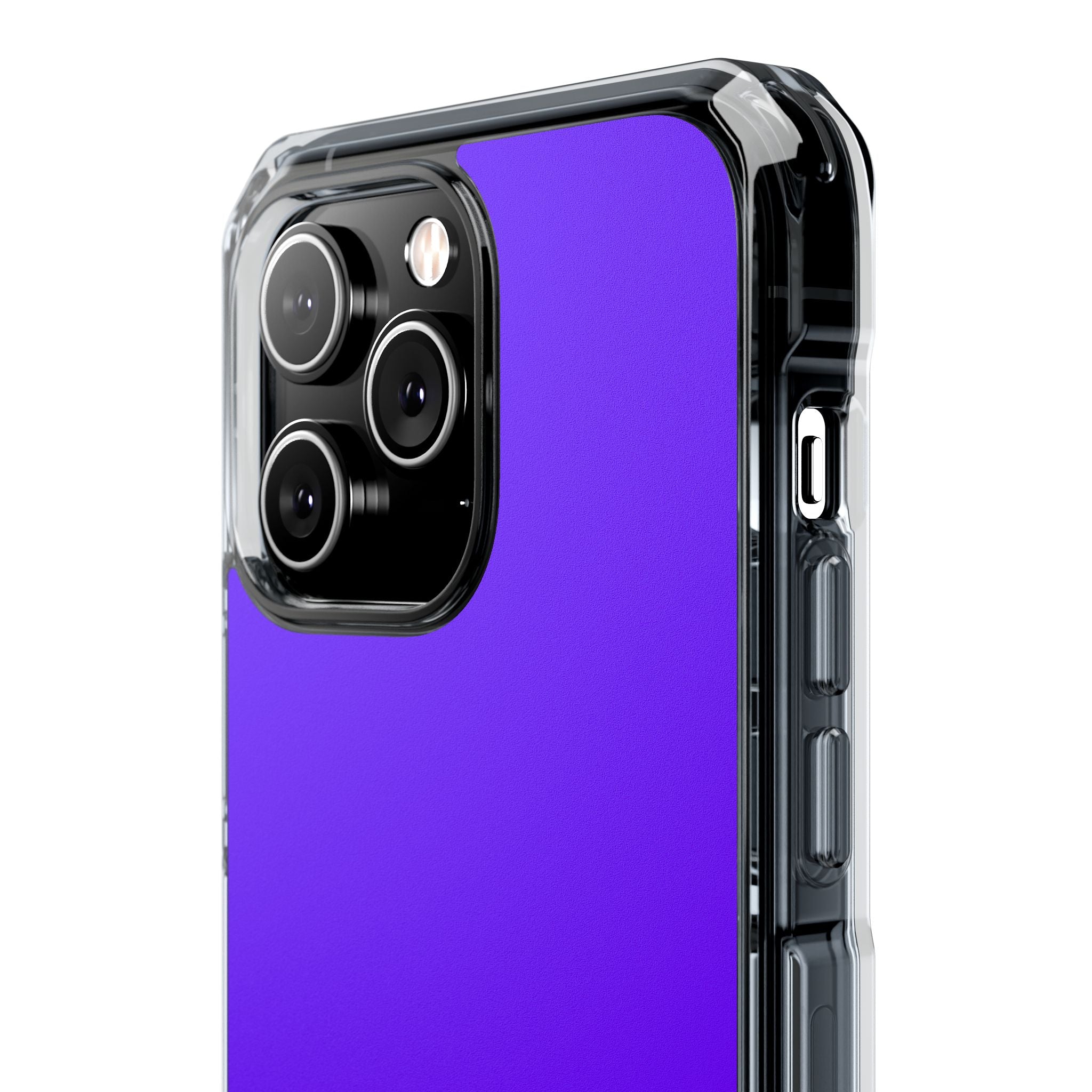 Electric Indigo - Clear Impact Case for iPhone