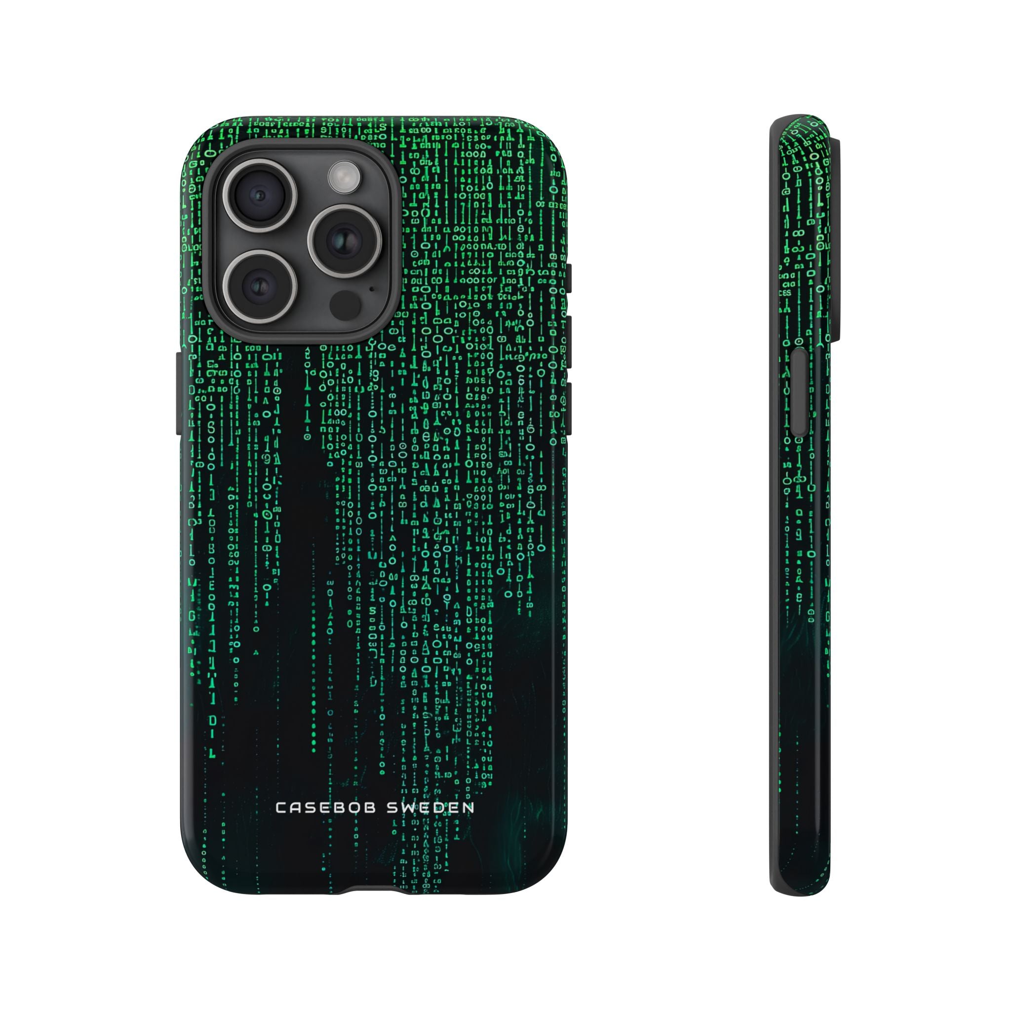 Matrix Gradient Flow iPhone 15 - Tough Phone Case