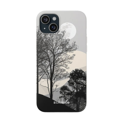 Moonlit Elegance | Flexible Phone Case for iPhone