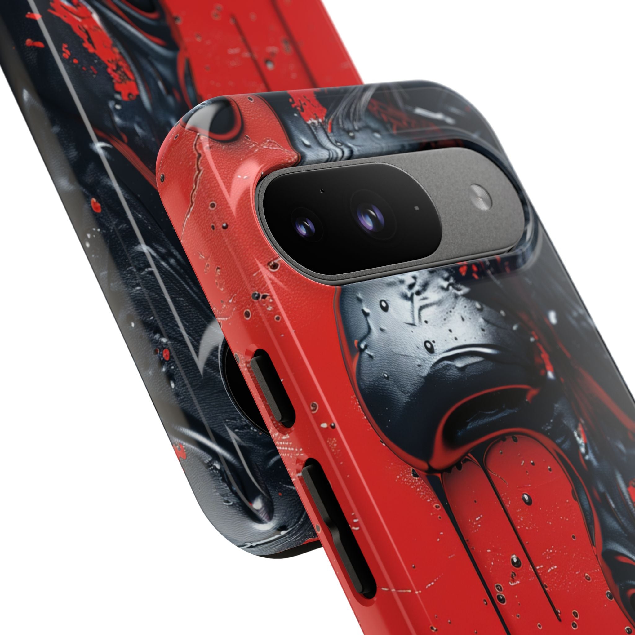 Chaotic Red Surge Google Pixel 9 - Tough Phone Case