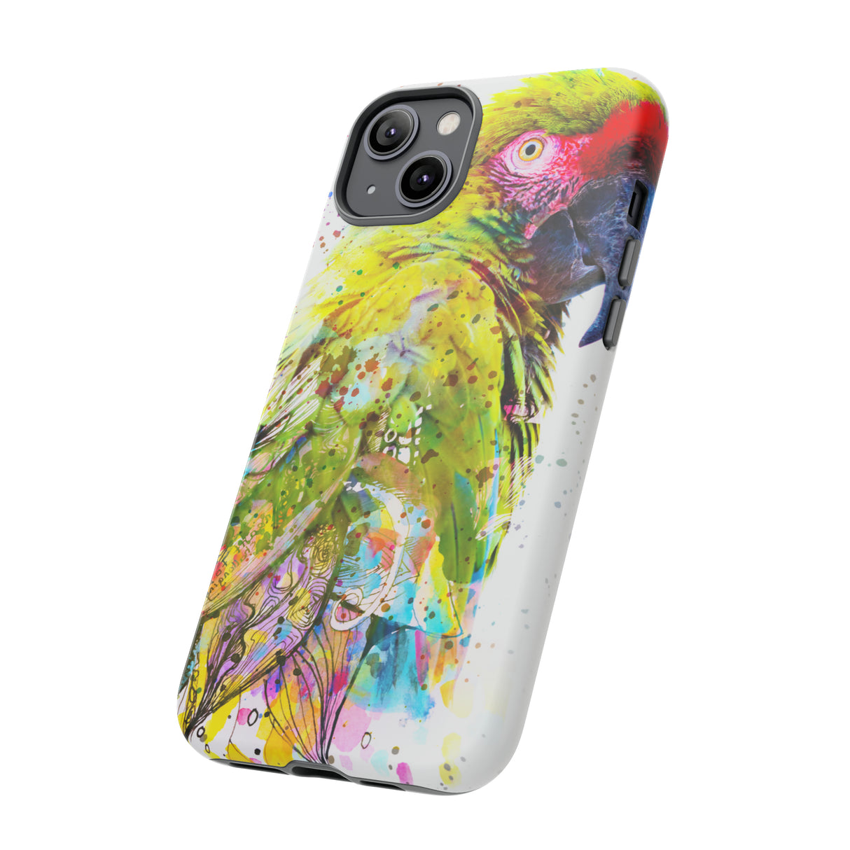 Colorful Parrot - Protective Phone Case